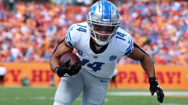 Detroit Lions wide receiver Amon-Ra St. Brown